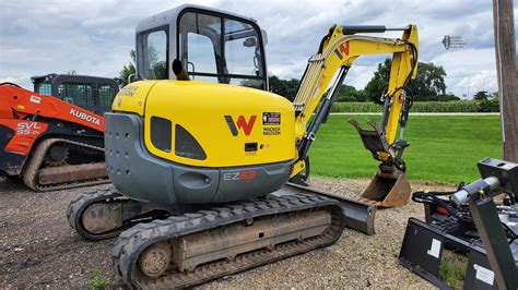 wacker neuson mini excavator operation|2020 wacker neuson ez53.